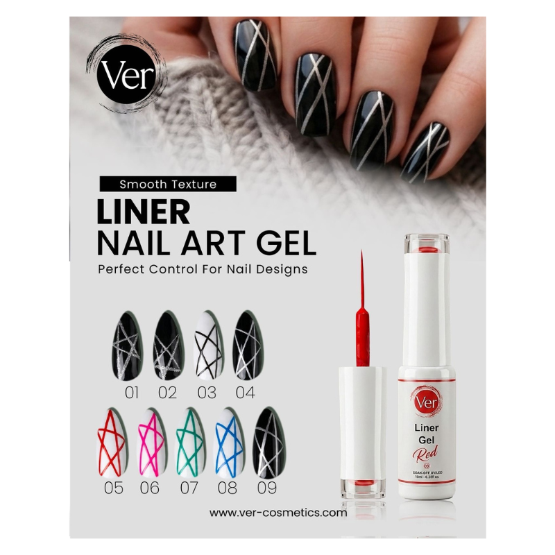 ver linze nail art gel